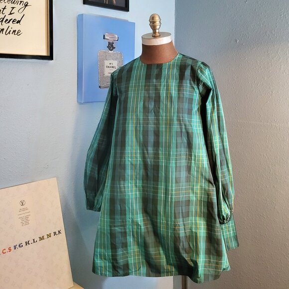 Kate Spade Pine Grove Greenhouse Plaid Ella Dress - Picture 5 of 13
